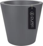 elho Pure Straight Round 35 cm Anthracite műanyag kaspó