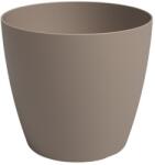 Artevasi San Remo Matte 18 cm műanyag kaspó Taupe