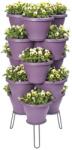 elho Corsica Vertical Garden S Soft Laven műanyag triplakaspó