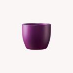 Scheurich Basel Color Splash matte dark lilac kerámia kaspó 8 cm