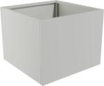 Nívó Cubo virágláda L, Fehér színben 70x70x55 cm