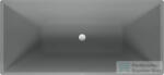 Duravit VITRIUM DuroCast UltraResist 160x75 cm-es szabadon álló fürdőkád leeresztővel, matt világosszürke 700460630000000 (700460630000000)