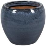 NDT Indigo 1-01MZ misty black set of 3 kerámia növénytartó szett