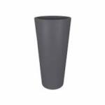 elho Pure Straight Round High 60 cm Anthracit műanyag kaspó