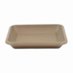 Műanyag négyszögletes alátét taupe színben, 24 cm