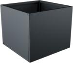  Nívó Cubo virágláda M, Antracit színben 60x60x50 cm