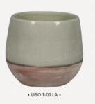 NDT Liso 1-01La Light Green 16 cm növénytartó