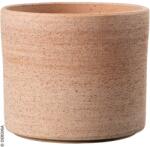 Deroma Cilindro Luna 15 cm agyag növénytartó