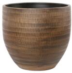 NDT Le Havre 20-01D brown 14 cm kerámia növénytartó