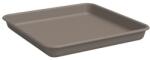 Artevasi Venezia Square Saucer 40 cm Taupe műanyag növénytartó alátét