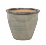 NDT Lucca 02G Grey Set Of 4 kerámia növénytartó szett