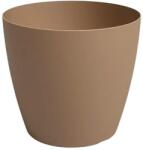 Artevasi San Remo Matte 6 cm műanyag kaspó Dark Beige