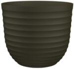 Artevasi Havana Waves 20 cm műanyag növénytartó Moss Green