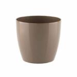 Artevasi San Remo Glossy 9 cm műanyag kaspó Dark Beige