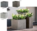 NDT Vegas 03G Grey Set Of 4 kerámia növénytartó szett