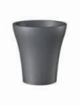 Scheurich 264/43 No1 Style Metallic Grey műanyag kaspó 43 cm