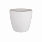 elho Brussels Round Wheels 47 cm White, műanyag kaspó