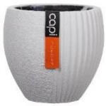 Capi Europe Vase elegant Split kaspó 10x10 white