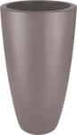 elho Pure Soft Round High 35 cm Taupe műanyag kaspó