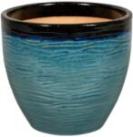 NDT Corsica 28BG blue green set of 4 kerámia növénytartó szett