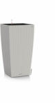 Lechuza CUBICO Cottage 30 cm - All-In-One light grey műanyag kaspó