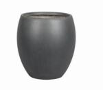 NDT Liverpool 55G darkgrey set of 3 kerámia növénytartó szett