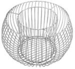 ELGARDEN Kővel tölthető kaspó OLYMPIA "M