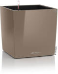 Lechuza Cube műanyag kaspó 40 cm shiny taupe