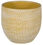 NDT Amarante 1-01Y yellow 14 cm kerámia növénytartó