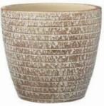 SK Porto Effect wiped gold 12 cm kerámia kaspó