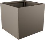  Nívó Cubo virágláda S, Világos szürkebézs színben 50x50x45 cm