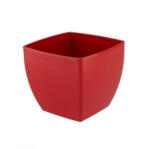 Artevasi Siena 14 cm műanyag kaspó red színben