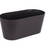 Artevasi Porto Plant Box 30 cm műanyag kaspó anthracite színben