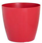Artevasi San Remo 16 cm műanyag kaspó red színben