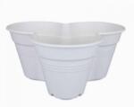 elho Green Basics Growset White műanyag triplakaspó 26 cm