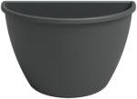Artevasi Algarve Wall 30 cm Anthracite műanyag növénytartó