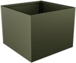  Nívó Cubo virágláda L, Olívazöld színben 70x70x55 cm
