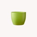 Scheurich Basel Color Splash matte banana gree kerámia kaspó 8 cm