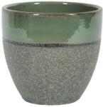 NDT Corsica 26N jadegreen set of 4 kerámia növénytartó szett