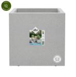 elho vivo next square 40 cm műanyag növénytartó living concrete