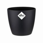 elho Brussels Round Mini 12, 5 cm Living Blac műanyag növénytartó