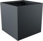  Nívó Cubo virágláda XS antracit színben 40x40 cm