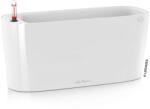 Lechuza Delta 20 műanyag kaspó 40 x 15 x 18 cm white high gloss
