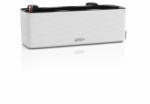 Lechuza CUBE Color Triple White önöntöző balkonláda tartókonzolokkal 39, 7 × 14 × 13, 5 cm
