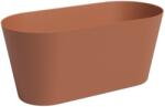 Artevasi Porto Plantbox Mate 30 cm Terracotta műanyag növénytartó