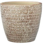 SK Porto Effect wiped copper kerámia kaspó több méretben