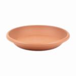  Műanyag kör alakú alátét terrakotta színben, 22 cm