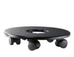 Lechuza COASTER 43 cm műanyag görgős növényalátét neutral
