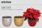 Artevasi METIS POT 16 cm műanyag növénytartó GOLD
