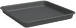 Artevasi Venezia Square Saucer 40 cm Anthracite műanyag növénytartó alátét